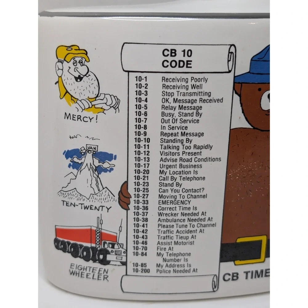 Vintage 1976 CB Convoy Cobra 29 Decanter Bottle Heritage China CB Times